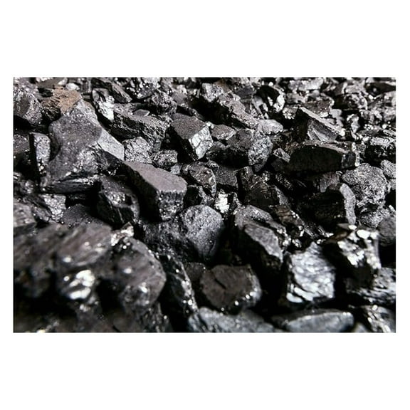 Bituminous Stove Coal 15lbs - Blacksmithing, Forge, Foundry Fuel - Model Railroading & Landscaping - Premium Grade Bituminous Coal for Stoves & Industrial Use