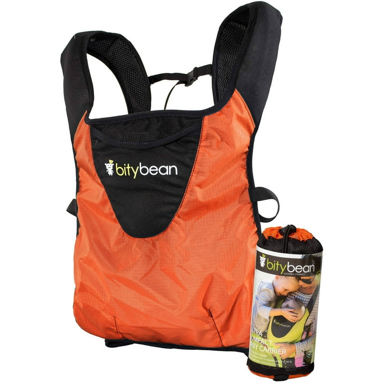 BityBean UltraCompact Baby Carrier Carrot Orange