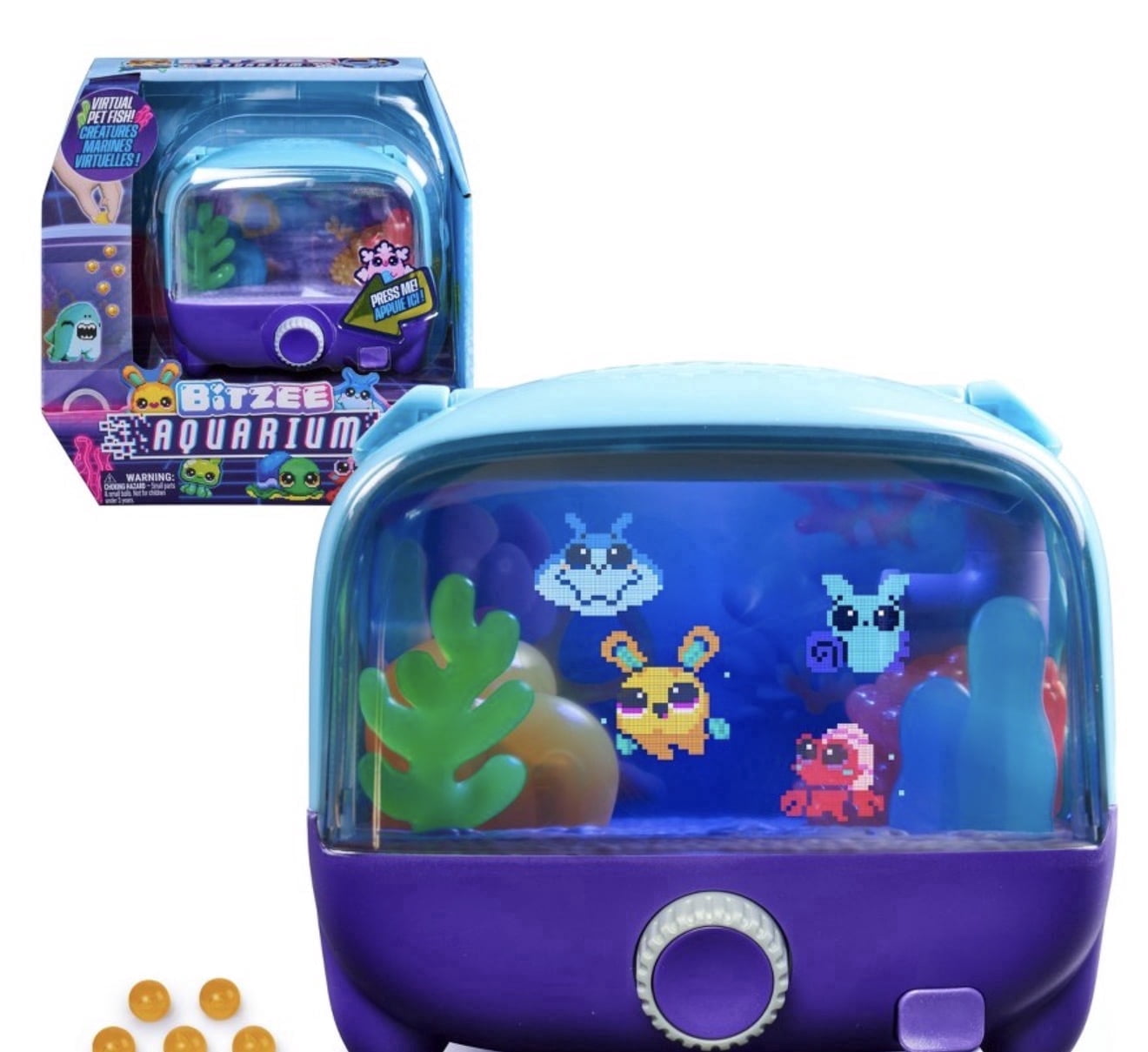 Bitzee Aquarium Virtual Pet Fish, trending interactive toy