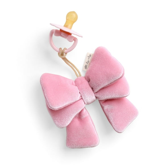 Itzy Ritzy Bitzy Pal Bow with Natural Rubber Pacifier 0m