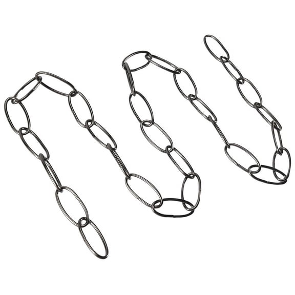 Biudunm 1M Heavy Duty Chain For Vintage Chandelier Hanging Lamp,Pearl black