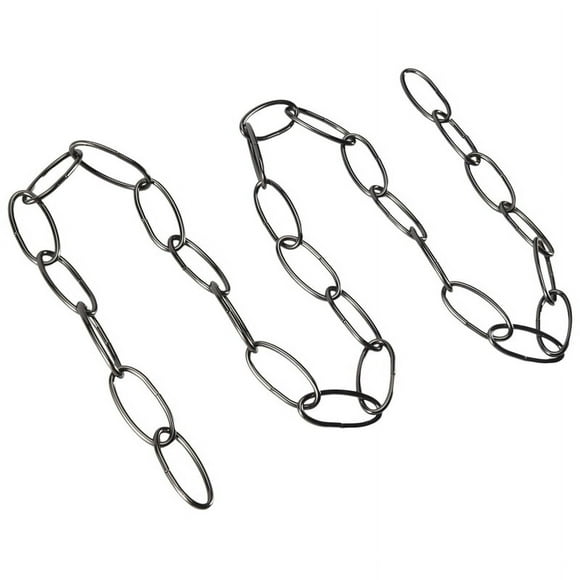 Biudunm 1M Heavy Duty Chain For Vintage Chandelier Hanging Lamp,Pearl black