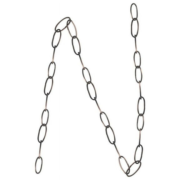 Biudunm 1M Heavy Duty Chain For Vintage Chandelier Hanging Lamp,Red bronze