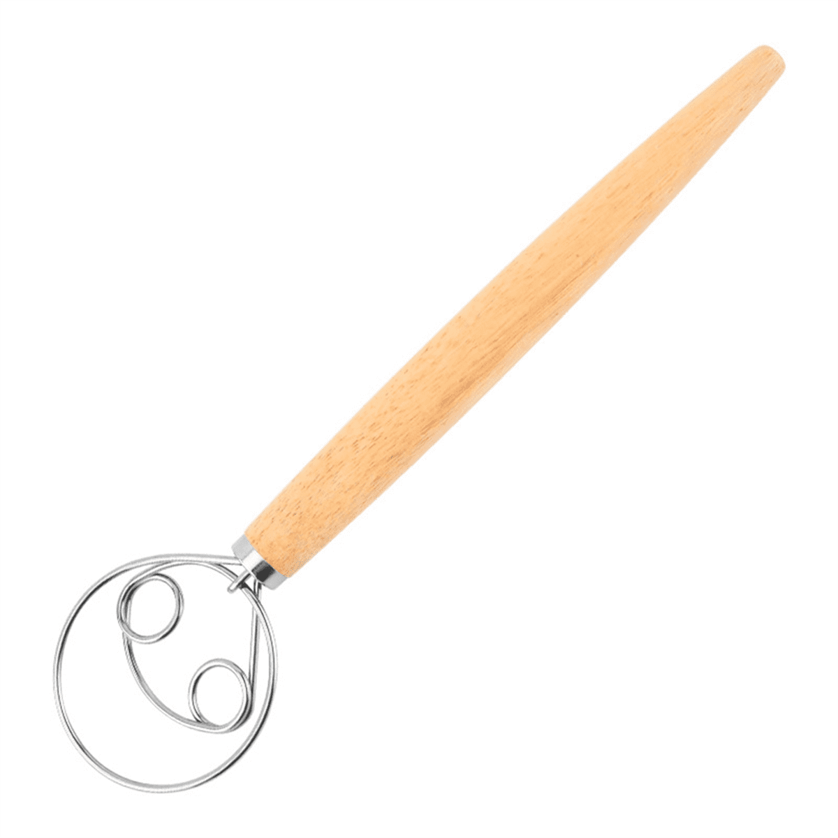 Biudunm Flour Coil Wire Whisk Cream Egg Beater Dough Hook Egg White