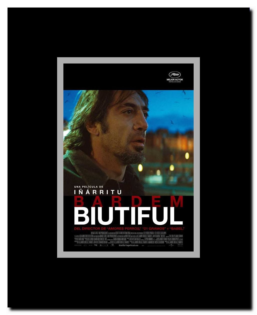 Biutiful Framed Movie Poster
