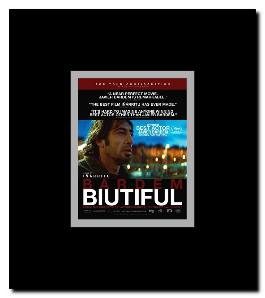 Biutiful Framed Movie Poster