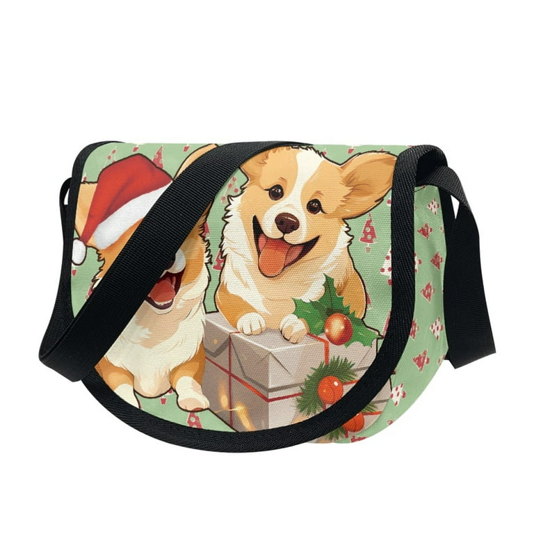 Dog top messenger bag