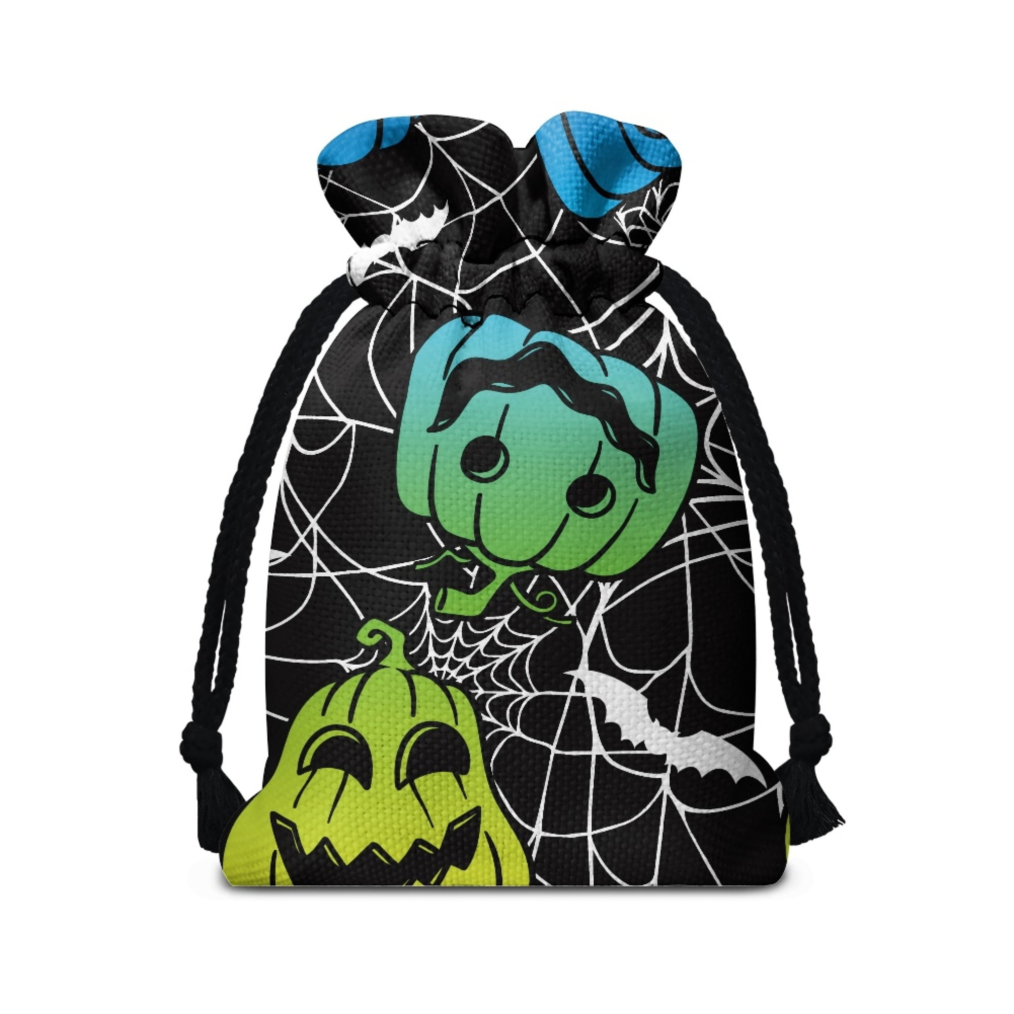 Bivenant Store Halloween Gift Bags,Two Sizes Pumpkin Pattern Gift Bags