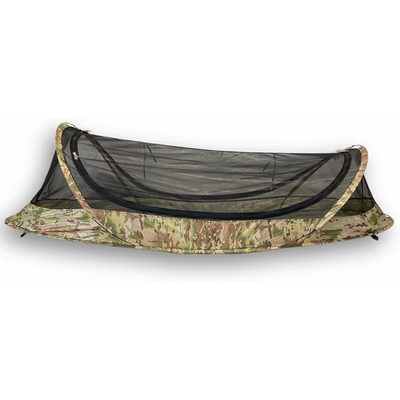 Bivy Tent Lightweight Single Person Sleeping Net System Mesh Protection Color OCP