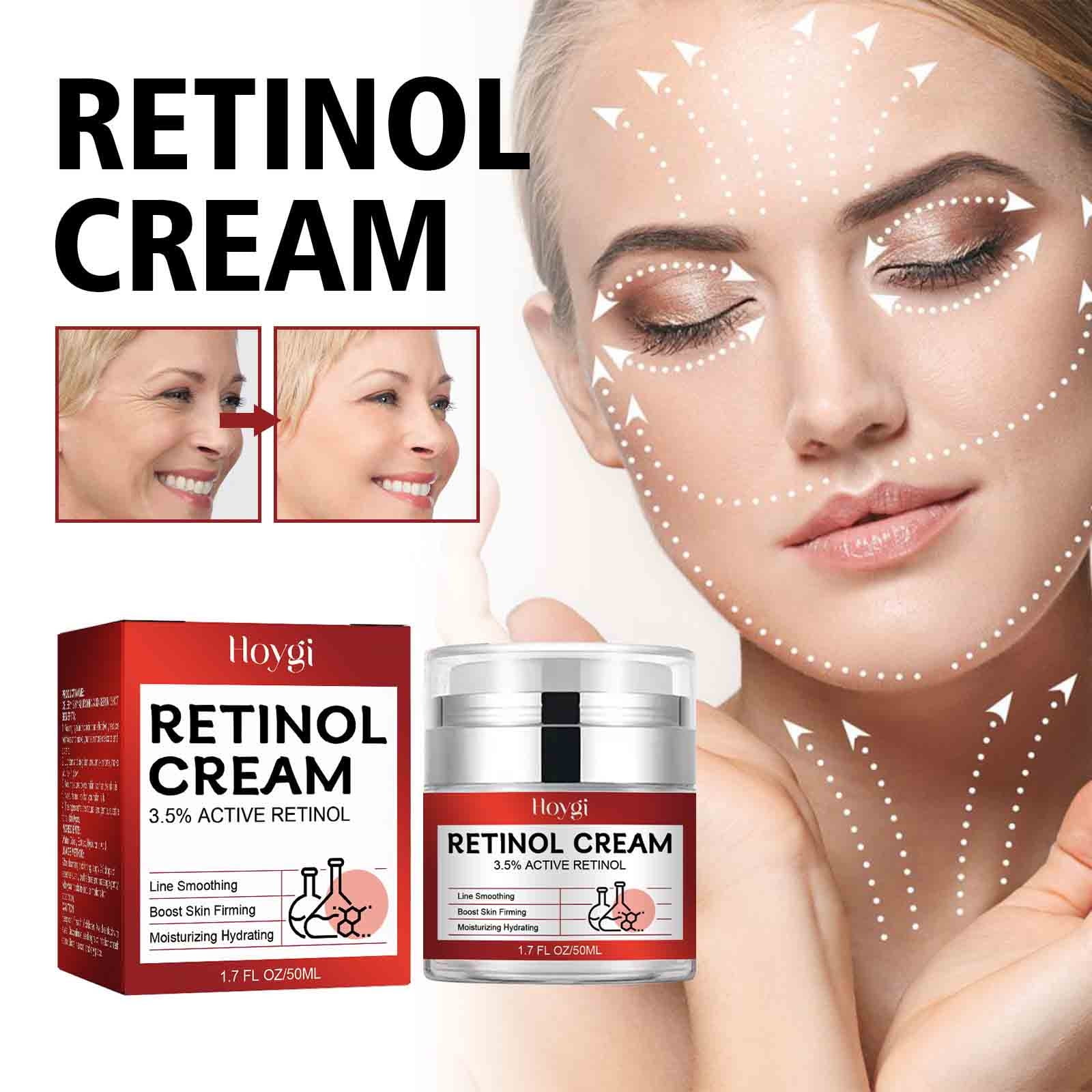 Biweutydys Facial Retinol Cream Active Retinol Moisturizer Aging