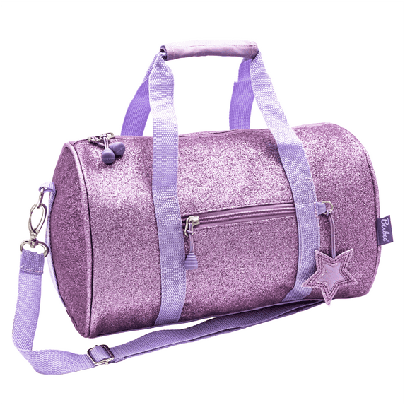 Bixbee Purple Sparkalicious Duffel, Medium