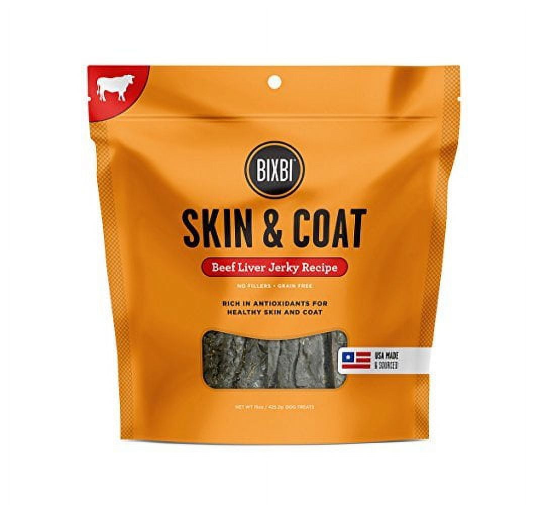 Bixbi Skin & Coat Chicken Breast Jerky Dog Treats Bixbi Skin & Coat Chicken Breast Jerky Dog Treats