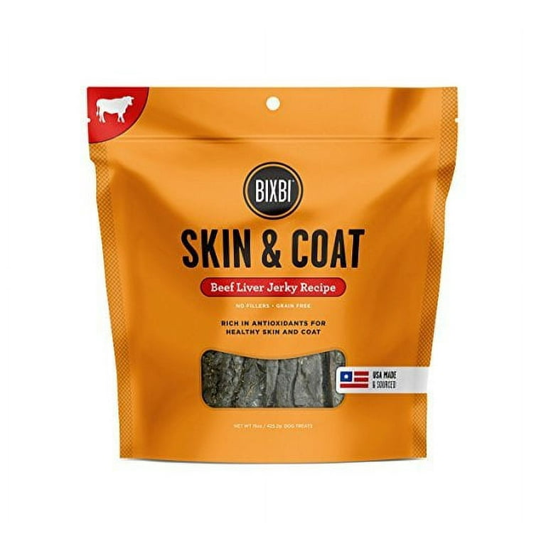 Bixbi Skin & Coat Chicken Breast Jerky Dog Treats