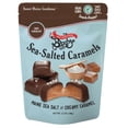 thumbnail image 1 of Bixby Dark Chocolate Sea Salted Caramels, 3.5 Ounce, Made in Maine, Gluten Free, 1 of 3