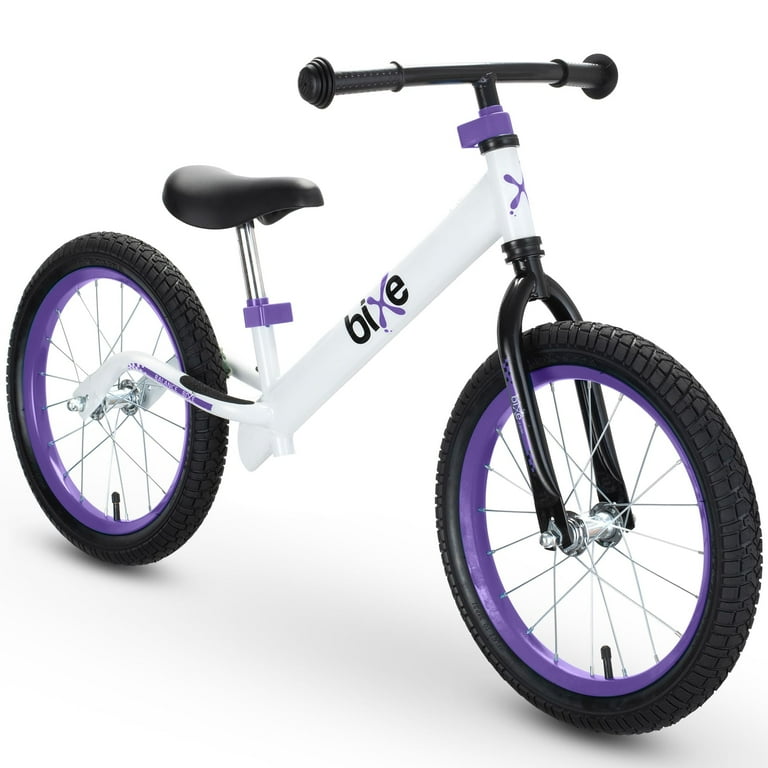 Bixe 16 Pro Balance Bike for Kids 4 9 Years Old Training Cycle First Violet Walmart