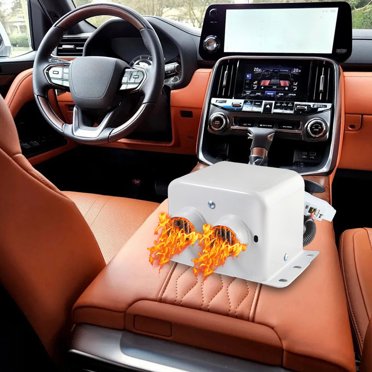 Aazon.co: 12V Car Auxiliary Heater, 8500BTU Dual Blowers With 4 Vents