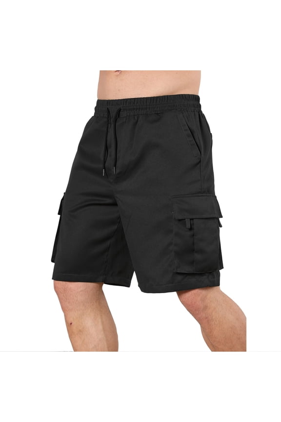 Casual Pant for Men,Cargo Short Pants for Men,Men's Print Casual Swim Trunks with Elastic Drawstring Waist and Inner Mesh Liner Side Pockets Beach Vacation Shorts