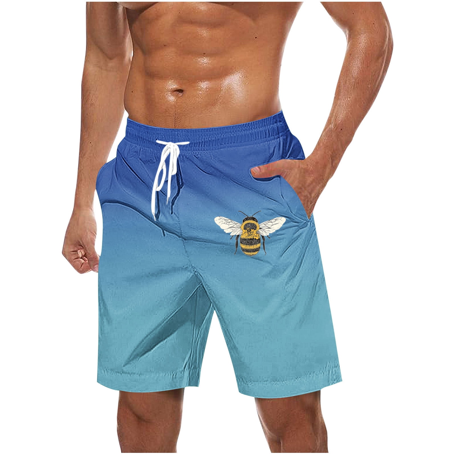 Bixock Casual Pant for Men,Short Pants for Men,Men's Plaid Flat Front ...