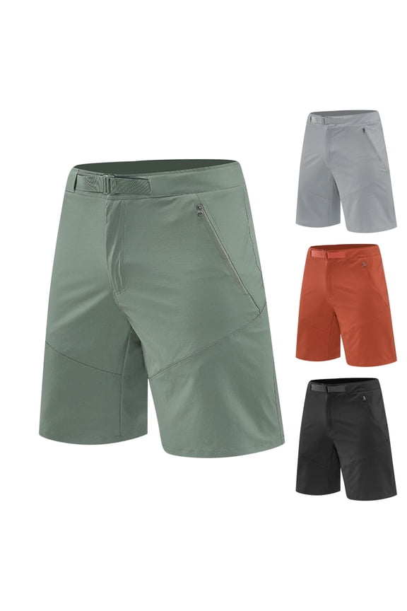 Casual Pant for Men,Short Pants for Men,Men's Solid Color Soft Pants with Elastic Waist and Kangaroo Pocket able Home Wear Shorts