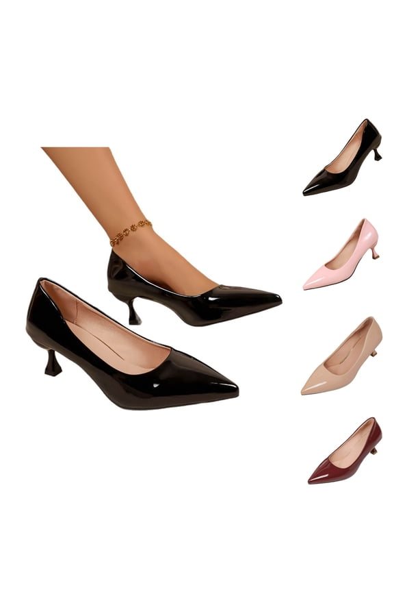 Casual Sandals for Women,Slingback Heels for Women Closed Pointed Toe High Heels Comfortable Party Prom Wedding Dress Pumps Shoes