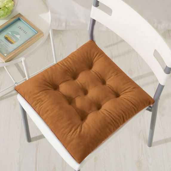 Bixock Chair Seat Cushion, Crystal Velvet Cushion Home Chair Cushion Simples And Comfortable Modern Computer Chair Cushion