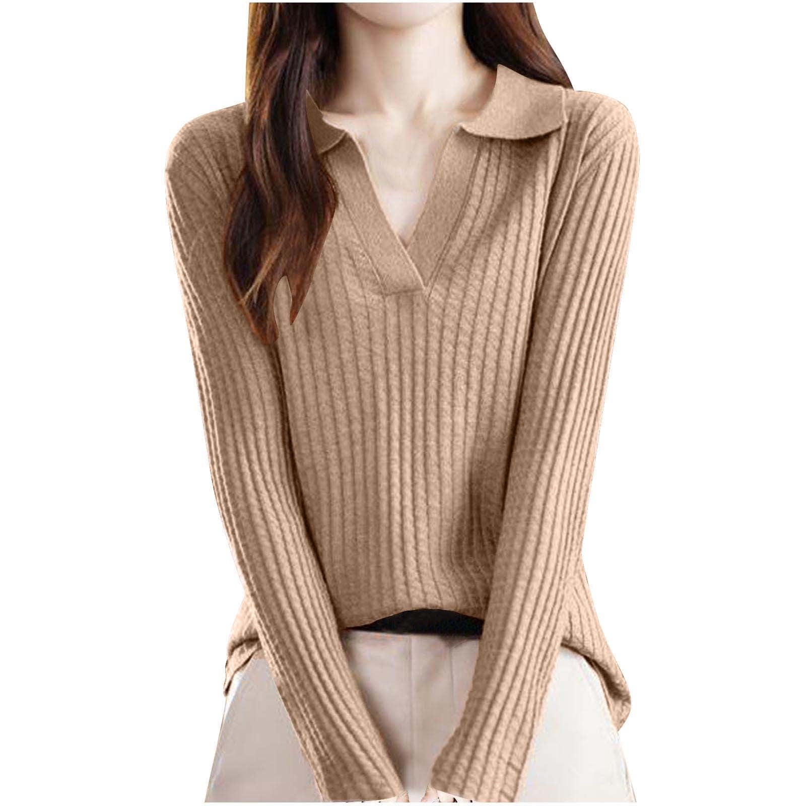 One Shoulder Autumn/Winter Sweater - Versatile Slim Fit Top
