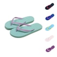 thumbnail image 1 of Bixock Flip Flops for Women,Slippers for Women Solid Color Open Toe Slip On Flip Flops Flat Soft Sole Casual Indoor Outdoor Shoes, 1 of 5