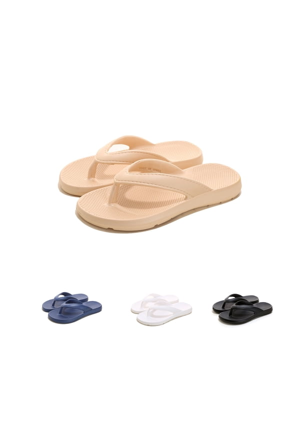 Flip Flops for Women and Men,Slippers for Women Solid Color Open Toe with Soft Sole for Beach and Casual Slippers