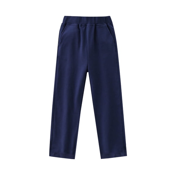 Bixock Fall/Winter Toddler Boys Sweatpants,Boys Workout Pants,Kids Straight Leg Pants Bottoms Pants Daily Wear Elastic Waist Casual Outdoor Pants for Kids 3-15Years
