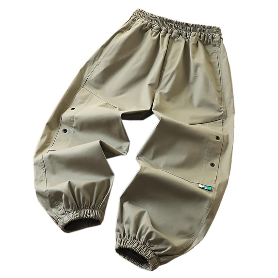 Bixock Fall/Winter Toddler Boys Sweatpants,Boys Workout Pants,Kids Cargo Pants Bottoms Elastic Waist Multi Pockets Daily Casual Outer Pants for Kids Clothes