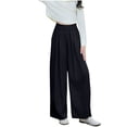 thumbnail image 1 of Bixock Fall/Winter Toddler Girls Pants,Girls Casual Pants,Kids Pants Bottoms Elastic Waist Side Pockets Sun Protection Outdoor Pants for Kids 3-15Years, 1 of 5