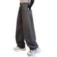 thumbnail image 1 of Bixock Fall/Winter Toddler Girls Sweatpants,Girls Workout Pants,Kids Sweatpants Wide Leg Bottoms Wear Elastic Waist Daily Casual Outer Pants for Kids Clothes, 1 of 5