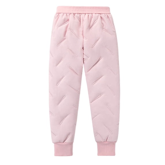 Bixock Fall/Winter Toddler Boys Thermal Pants,Boys Sweatpants,Kids Waterproof Pants Cotton Lined Bottoms Wear Elastic Cuff Wind Outdoor Outer Pants for Kids 4-15Years