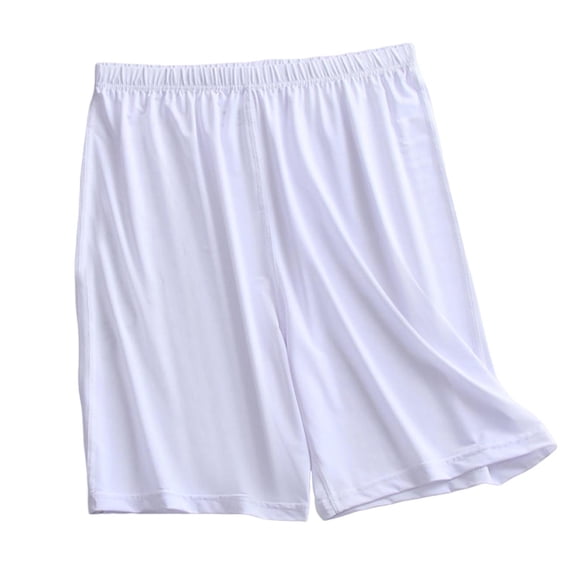 Bixock Pajamas Pants for Men Pajamas Shorts Loose Short Bottoms Elastic Waist Sport Style Indoor Soft Loose Breathable Sleepwear Shorts Mens Clothings