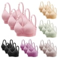 thumbnail image 1 of Bixock Push Up Bras for Women Supportive Wireless Bra No Underwire Seamless Plus Size Bras Everyday Wear, 1 of 5