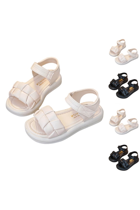 Sandals for Toddler Girls,Girls Dress Shoes,Kids Shoes Girls Sporty Open Toe Sandals Soft Sole Princess Beach Summer Shoes for Big Kids