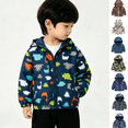 thumbnail image 1 of Bixock Spring/Fall Jackets for Kids,Toddler Boys and Girls Jacket,Children's Casual Sport Lightweight Hooded Tops Windproof Jackets, 1 of 5