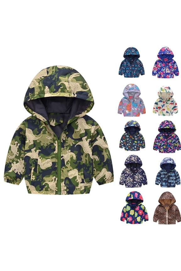 Spring/Fall Jackets for Kids,Toddler Boys and Girls Jacket,Children's Solid Color Casual Sports Lightweight Windproof Jackets Tops