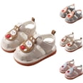 thumbnail image 1 of Bixock Toddler Shoes Girls Boys Sandals Kids Shoes Unisex Squeaky Sandals Soft Sole Non Slip First Infant Shoes 0-2Years, 1 of 7