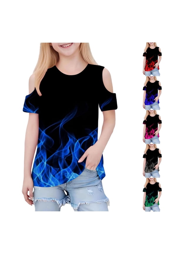 Toddler Boys Girls Short Sleeve Shirts T Shirt Crew Neck able Tops Toddler Clothes