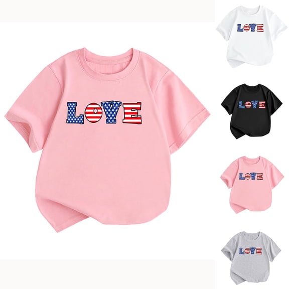 Bixock Summer Casual Tops for Toddler,Short Sleeve Shirt for Boys and Girls,Shirts for Kids Boys and Girls Short Sleeve Crew Neck Mom Print Casual Mother's Day Holiday Family Tops