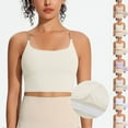 thumbnail image 1 of Bixock Summer Tank Tops for Women,Camisole Tops for Women,Blouse for Women Solid Color Round Neck Cami Built in Bra Sleeveless Casual Daily Wear Soft Shirts, 1 of 4