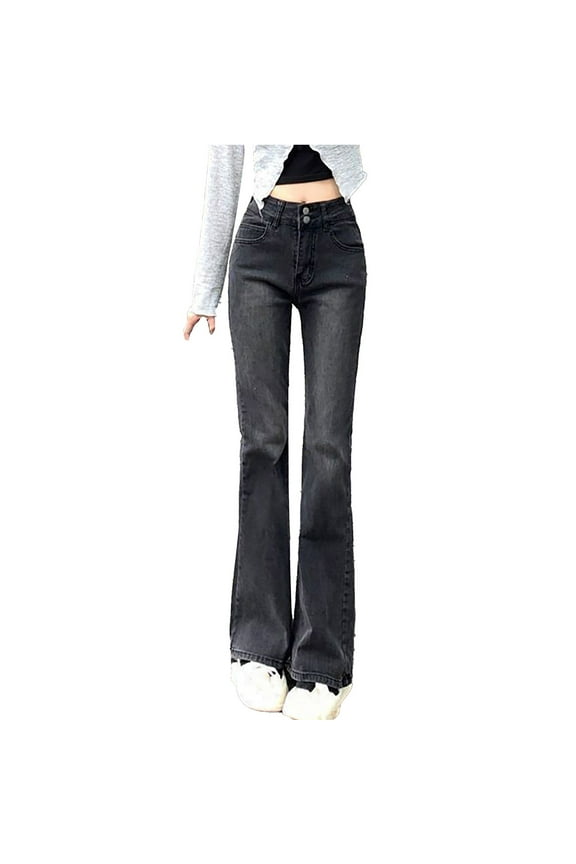 Summer Womens Clothes,Wide Leg Pants for Women,Pants for Women Solid Color Straight Leg Stretchy Denim Long Pants Dance Versatile Long Pants Soft Daily Wear Pants Clothes