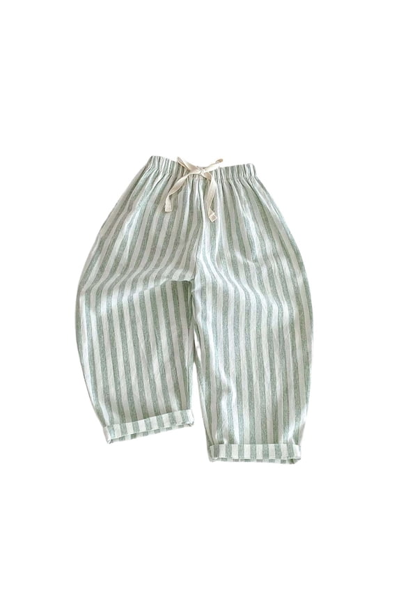 Toddler Boys Girls Cargo Pants,Jogger Pants for Kids High Waisted With Pockets Straight Wide Leg Casual Looose Long Pants