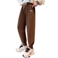thumbnail image 1 of Bixock Toddler Boys Girls Jogger Sweatpants,Pants for Kids Big Boys Loose Jogger Sweatpants Tapered Ankle Cuff Lounge Pants, 1 of 5