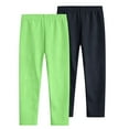 thumbnail image 1 of Bixock Toddler Boys Girls Jogger Sweatpants,Pants for Kids Girls 2-Pack Thin Leggings Solid Color Basic Stretch Layer Pants, 1 of 5