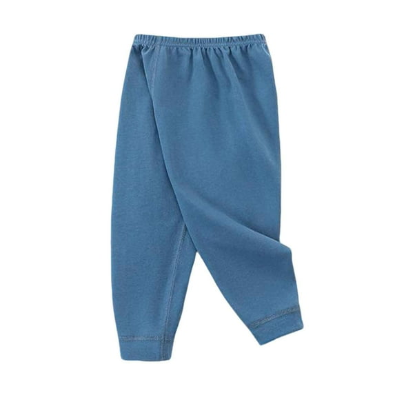 Bixock Toddler Boys Girls Jogger Sweatpants,Pants for Kids Toddler Solid Color Cotton Pants for Layering or Outerwear 1-7 Years Pants