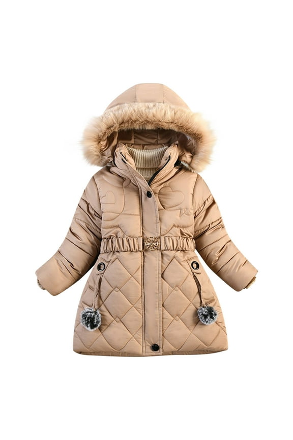 Winter Jackets for Kids,Fleece Jacket Boys and Girls,Children's Winter Solid Color Casual Sports Warm and Thick Down Jackets Top For Kids