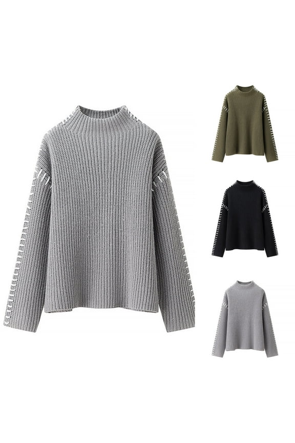 Long Sleeve Shirts for Women,Workout Shirts for Women,Blouses for Women Solid Color Knit Pullover Sweater Tops Soft Warm Lightweight Casual Tops