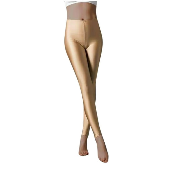 Bixock Women Fall and Winter Clothes,Women Casual Pants,Women Solid Color Glossy Cloth Printed Drawstring Side Pockets Sports and Casual Wearing Leggings Outside Pants